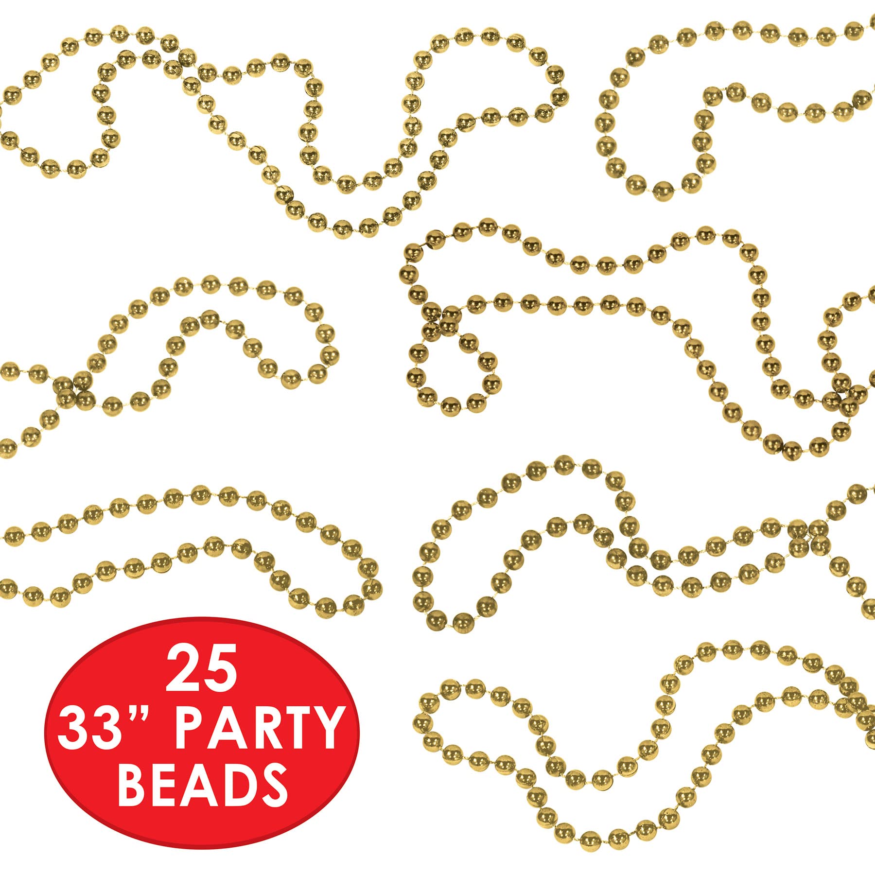 Beistle Black & Gold Happy New Year'S Eve Party Supplies Assortment For 50 People - Nye Photo Booth Props - Hats, Tiaras, Noisem